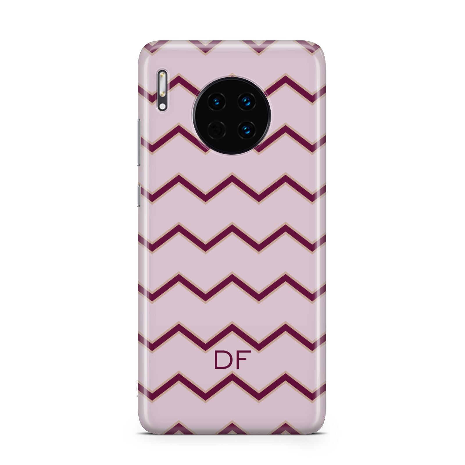 Personalised Chevron Burgundy Huawei Mate 30