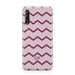 Personalised Chevron Burgundy Huawei P Smart Pro 2019