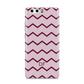 Personalised Chevron Burgundy Huawei P10 Phone Case