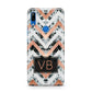 Personalised Chevron Marble Initials Huawei P Smart Z