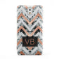 Personalised Chevron Marble Initials Samsung Galaxy Note 3 Case