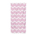 Personalised Chevron Pink Beach Towel