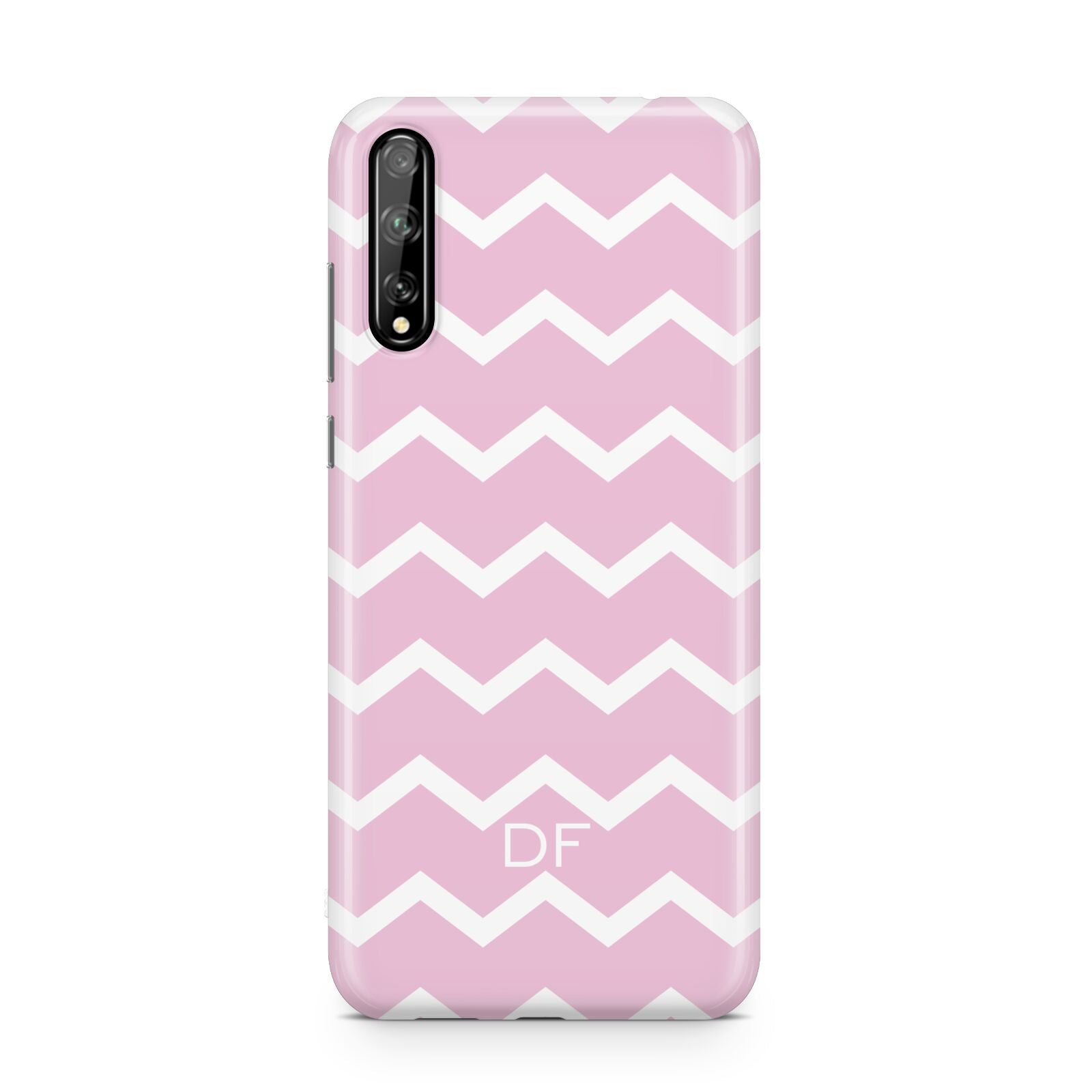 Personalised Chevron Pink Huawei Enjoy 10s Phone Case