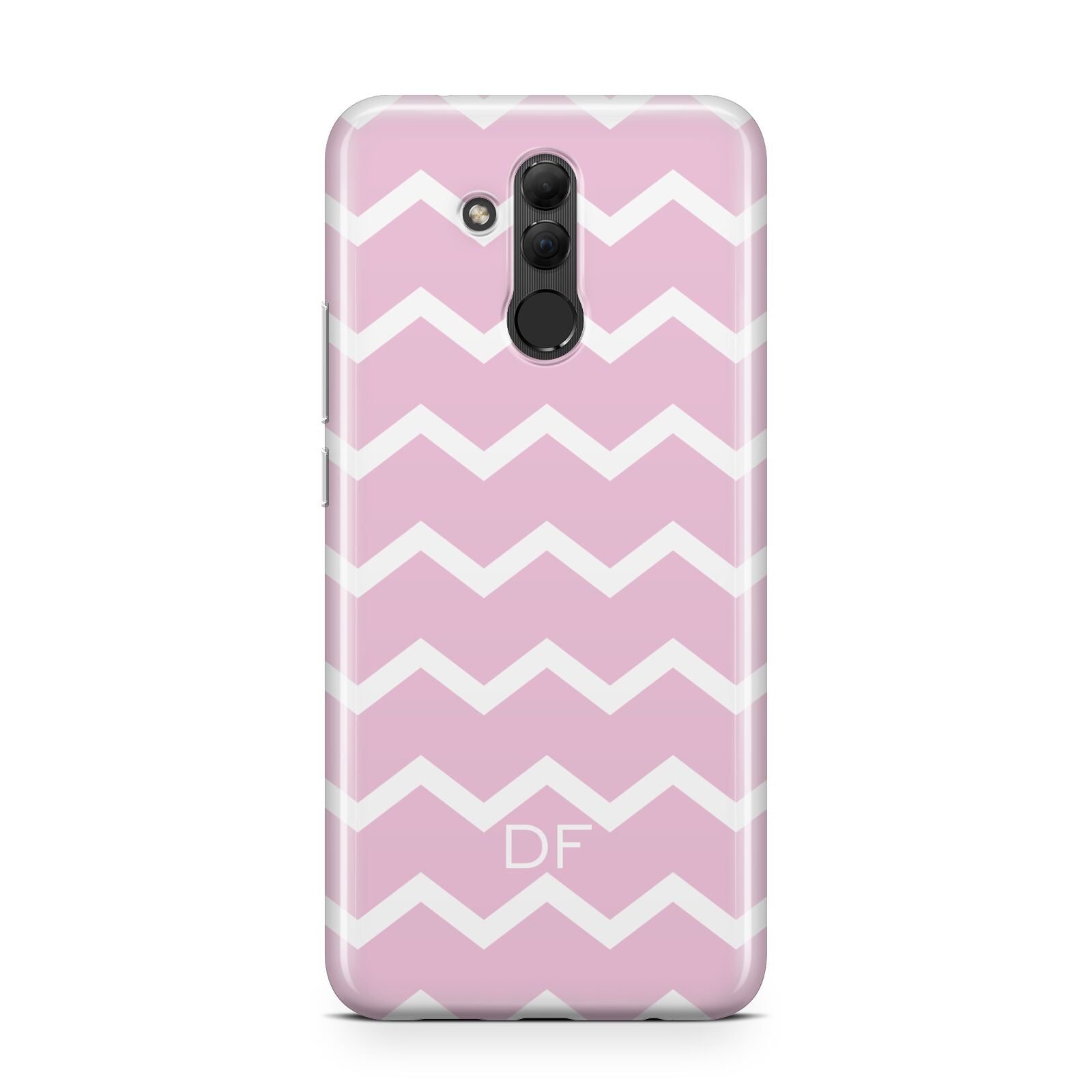 Personalised Chevron Pink Huawei Mate 20 Lite