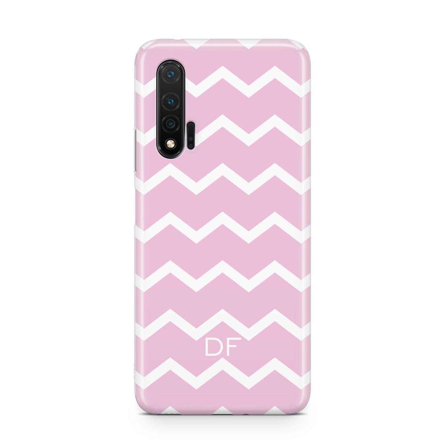 Personalised Chevron Pink Huawei Nova 6 Phone Case