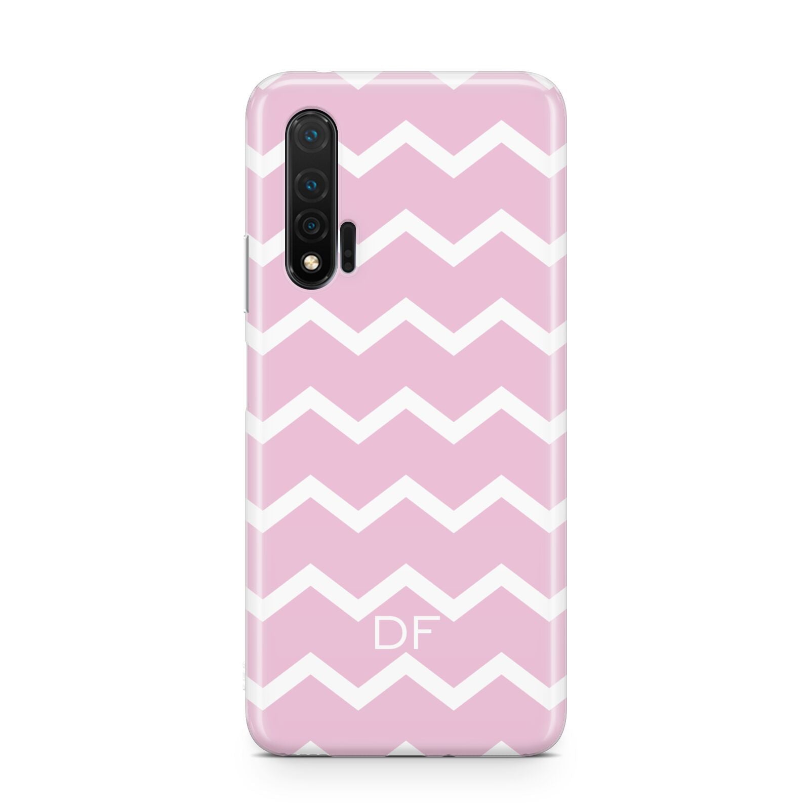 Personalised Chevron Pink Huawei Nova 6 Phone Case