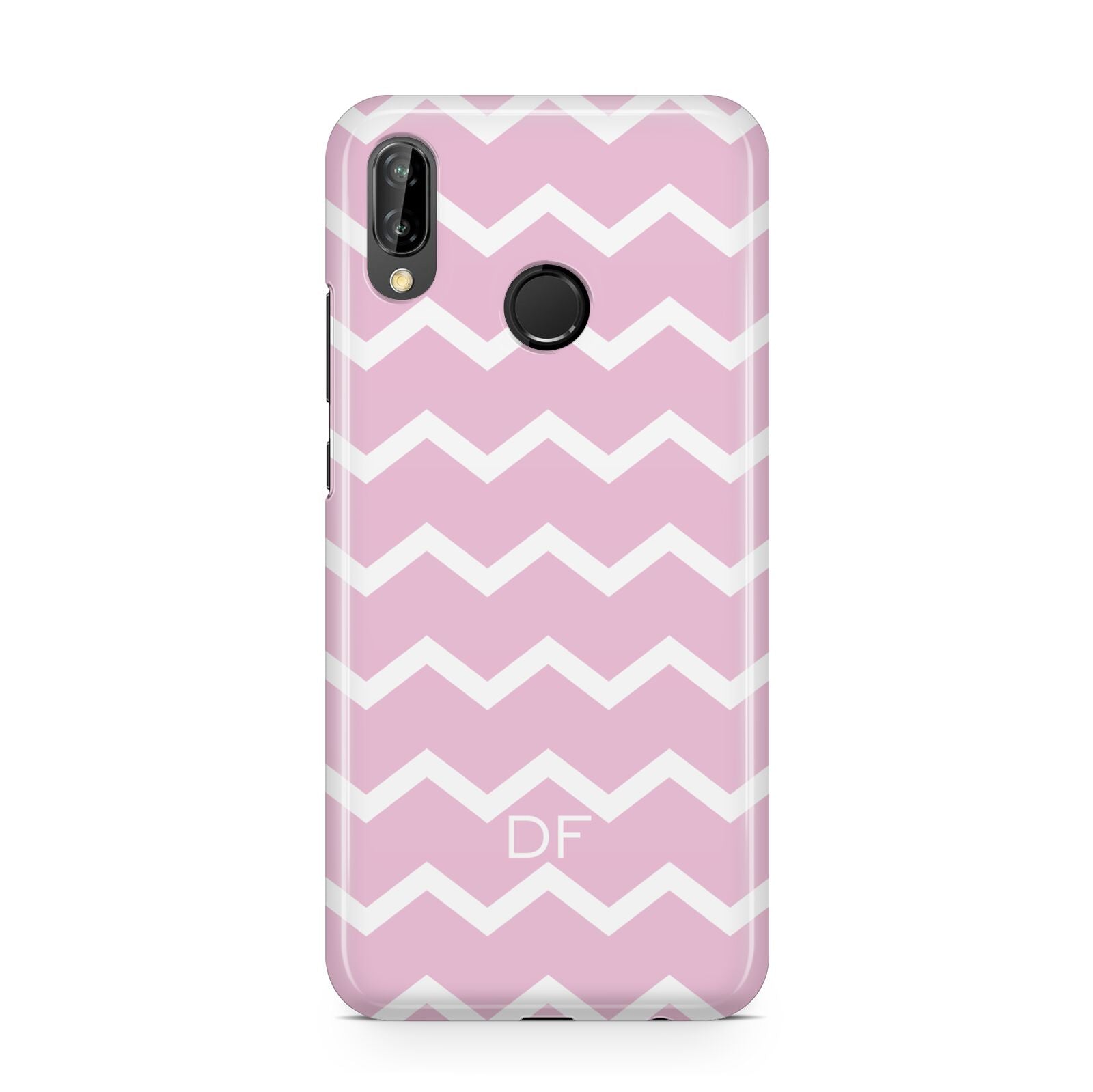 Personalised Chevron Pink Huawei P20 Lite Phone Case