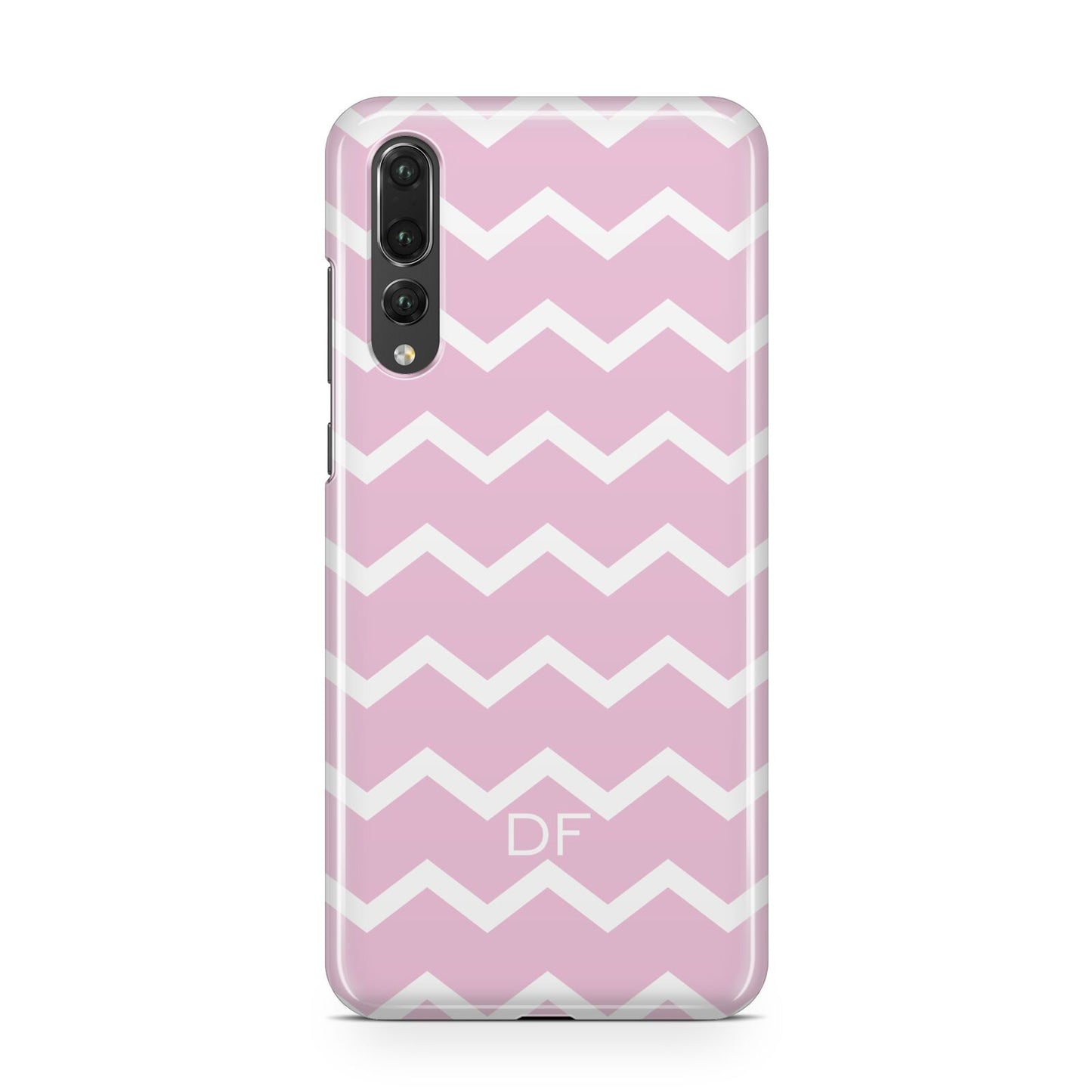 Personalised Chevron Pink Huawei P20 Pro Phone Case