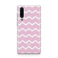 Personalised Chevron Pink Huawei P30 Phone Case