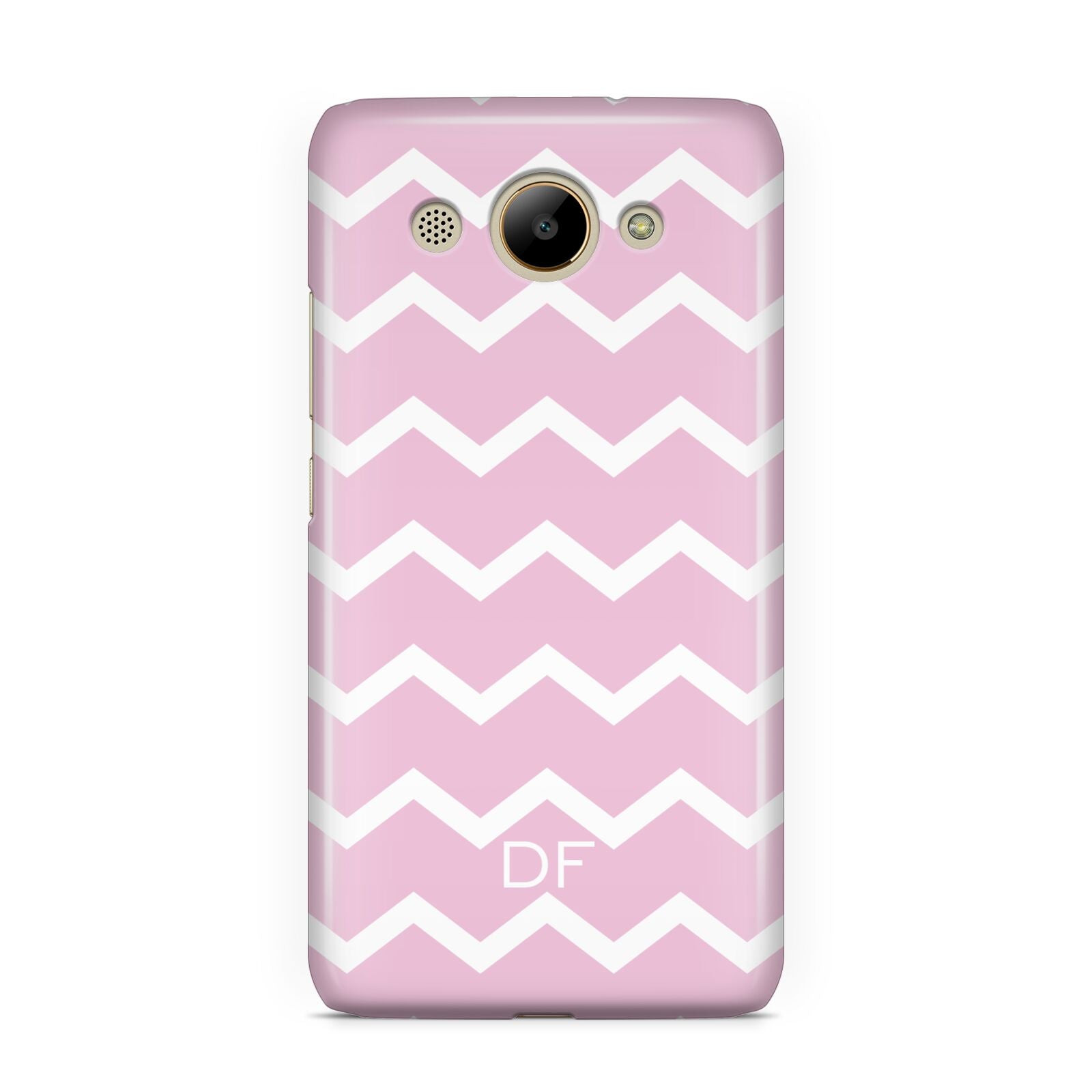 Personalised Chevron Pink Huawei Y3 2017
