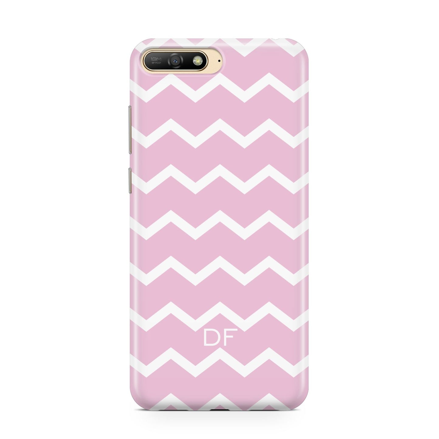 Personalised Chevron Pink Huawei Y6 2018