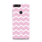 Personalised Chevron Pink Huawei Y7 2018