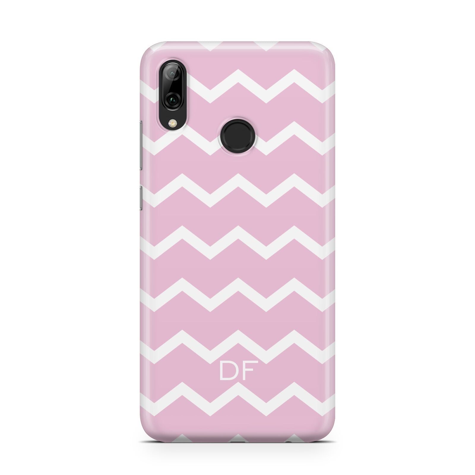 Personalised Chevron Pink Huawei Y7 2019