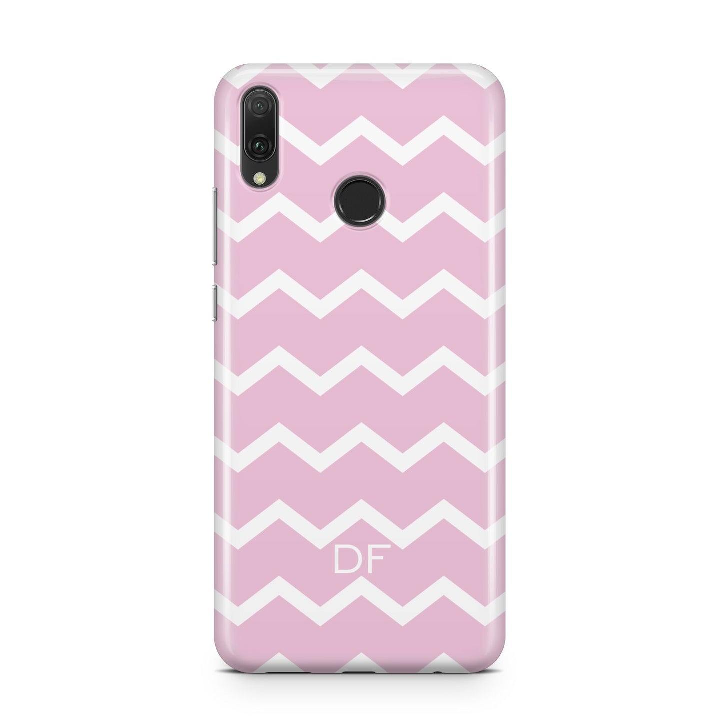 Personalised Chevron Pink Huawei Y9 2019
