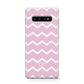 Personalised Chevron Pink Protective Samsung Galaxy Case