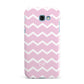 Personalised Chevron Pink Samsung Galaxy A7 2017 Case