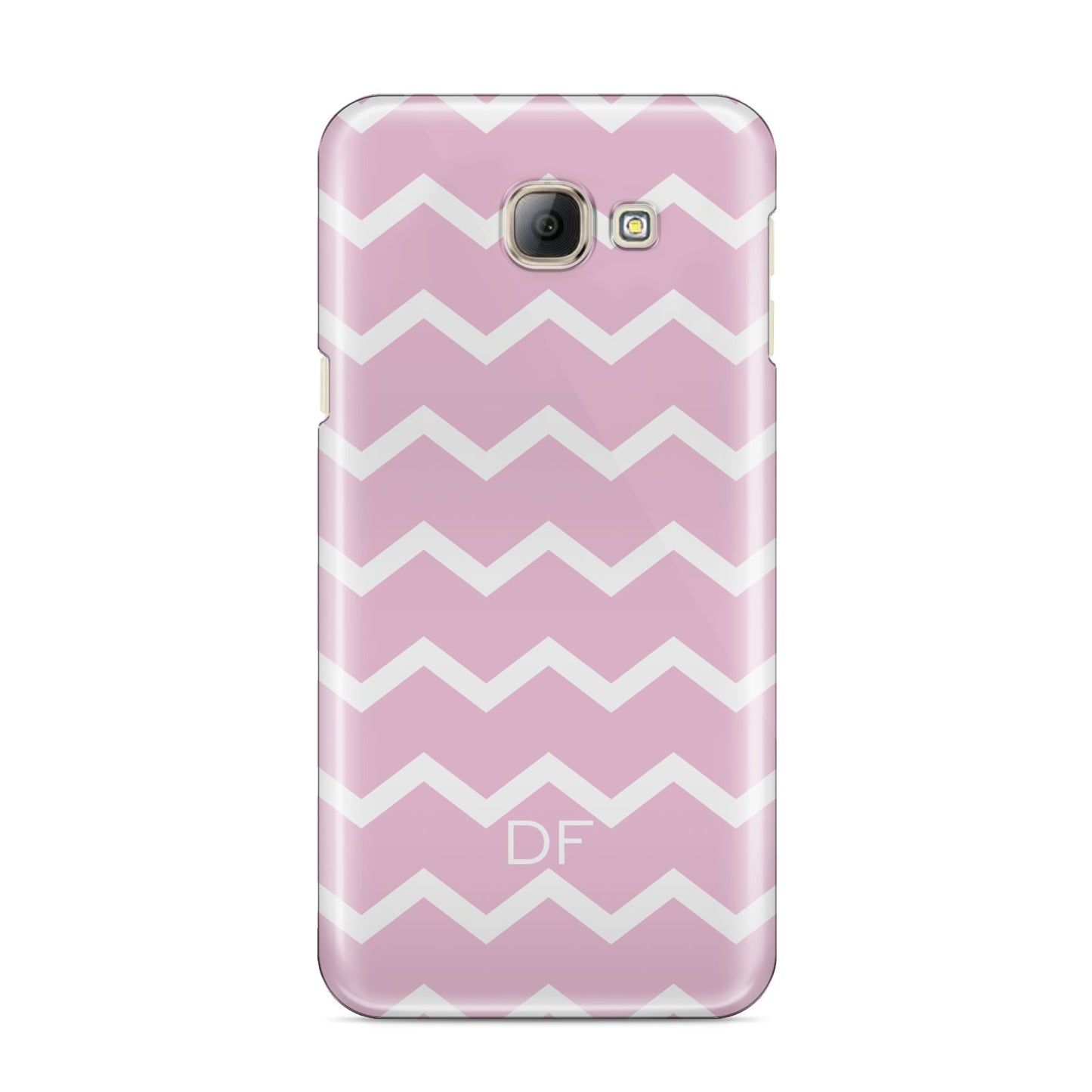 Personalised Chevron Pink Samsung Galaxy A8 2016 Case