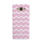 Personalised Chevron Pink Samsung Galaxy A8 Case