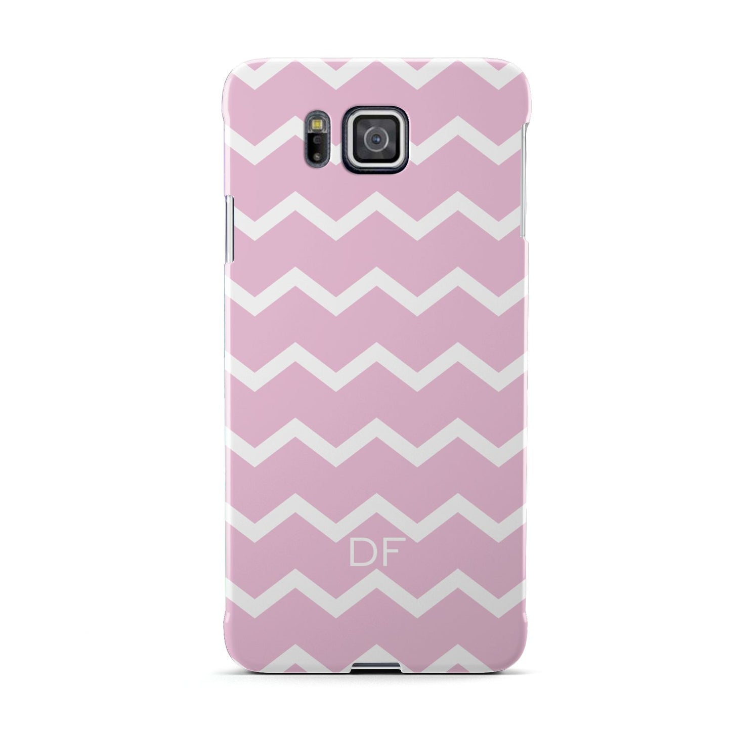 Personalised Chevron Pink Samsung Galaxy Alpha Case