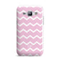Personalised Chevron Pink Samsung Galaxy J1 2015 Case