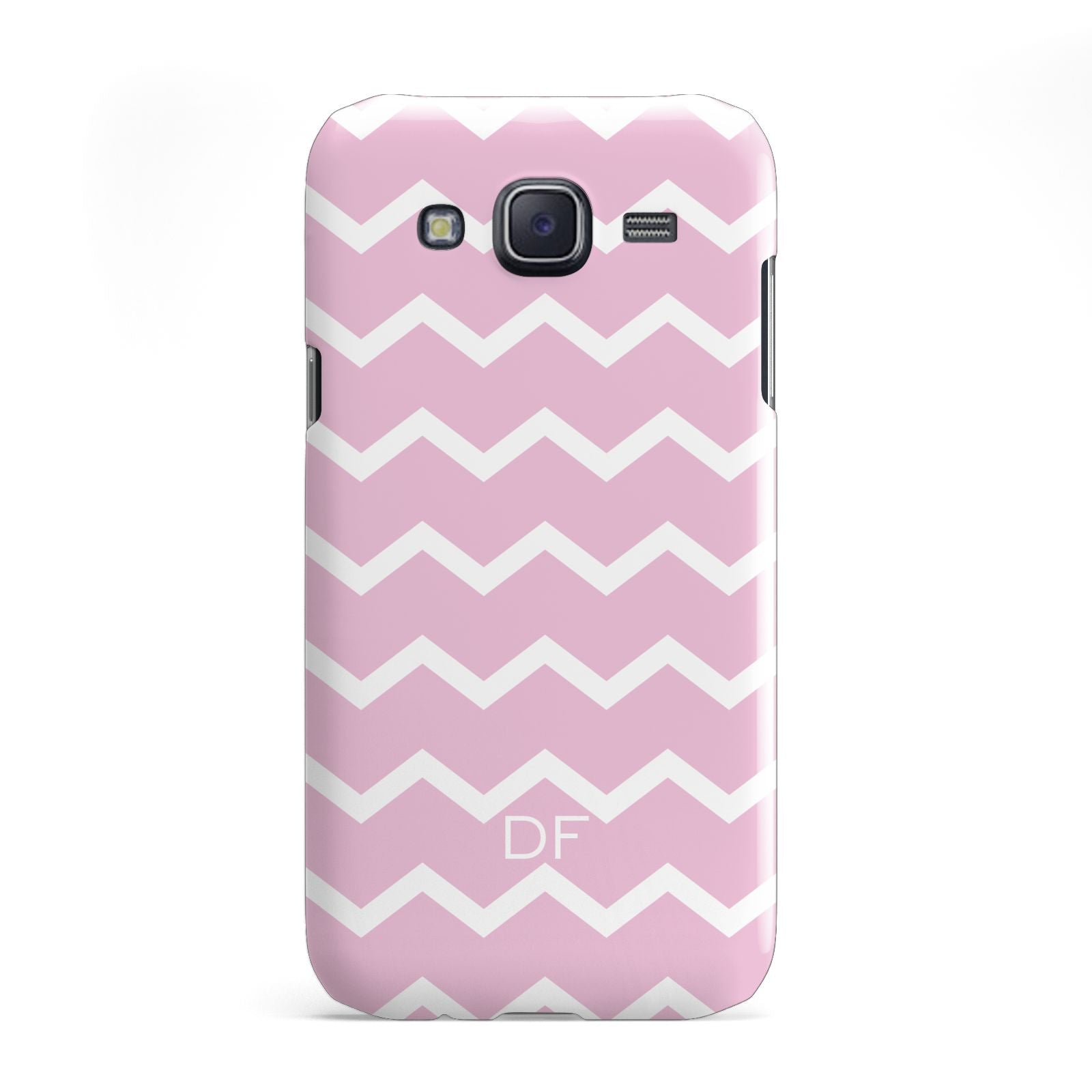 Personalised Chevron Pink Samsung Galaxy J5 Case