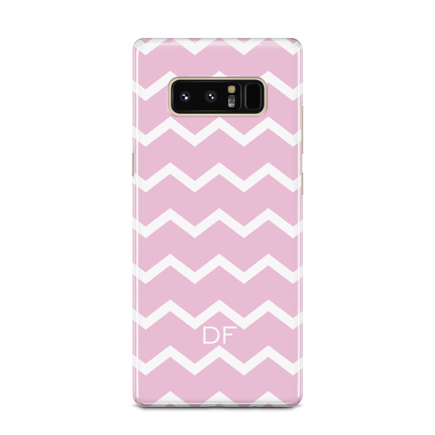 Personalised Chevron Pink Samsung Galaxy Note 8 Case