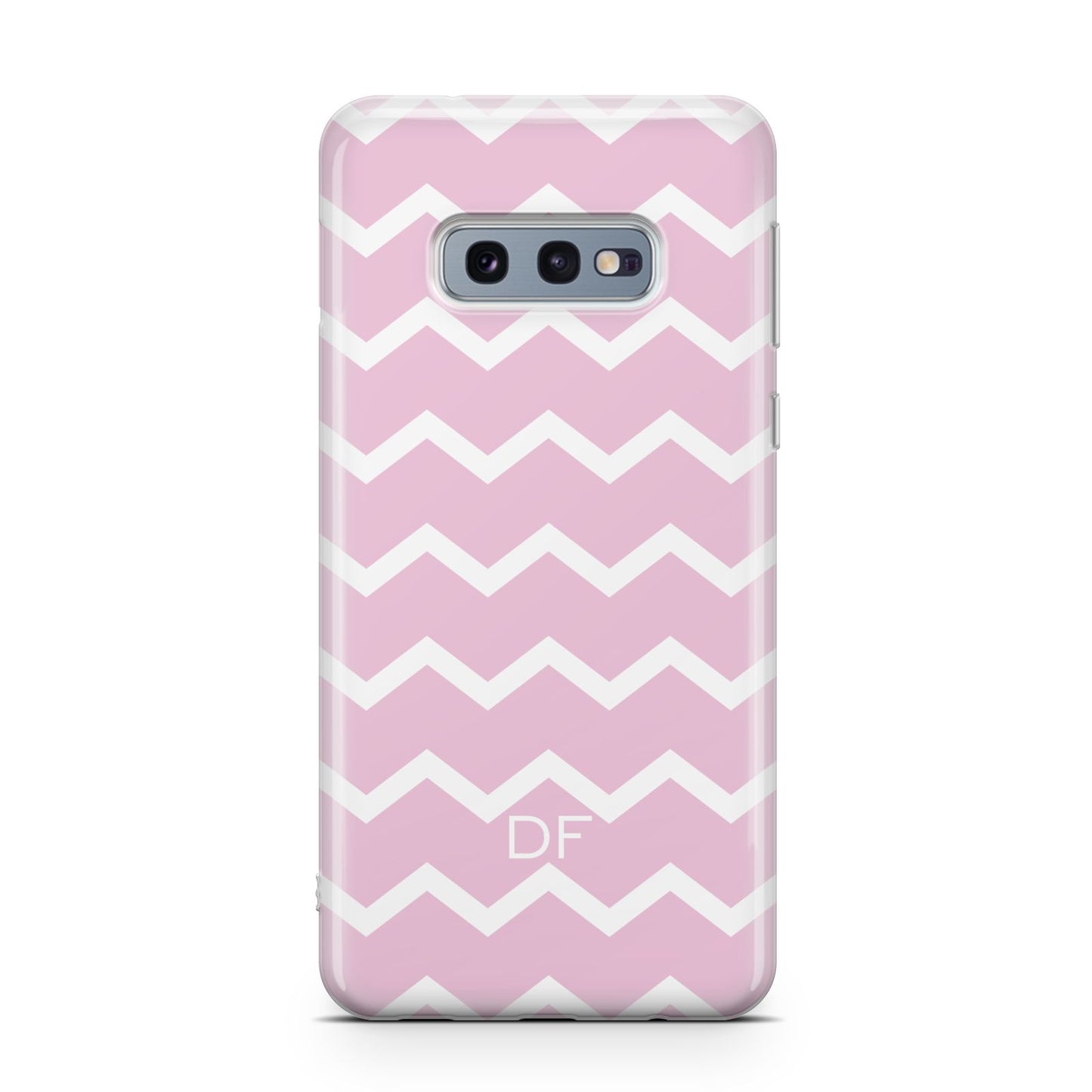 Personalised Chevron Pink Samsung Galaxy S10E Case