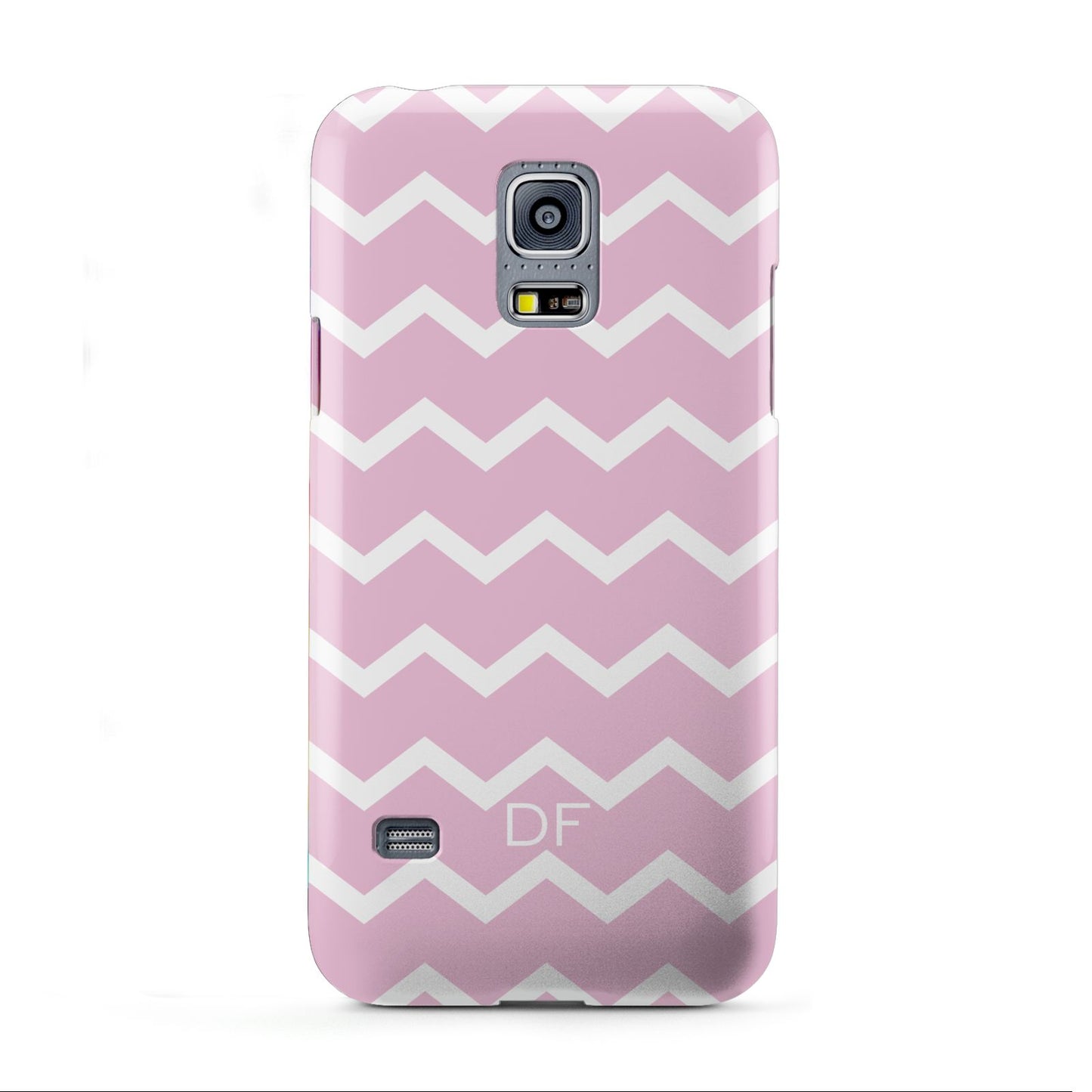 Personalised Chevron Pink Samsung Galaxy S5 Mini Case