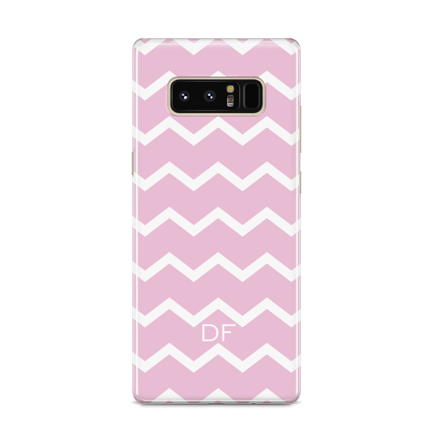 Personalised Chevron Pink Samsung Galaxy S8 Case