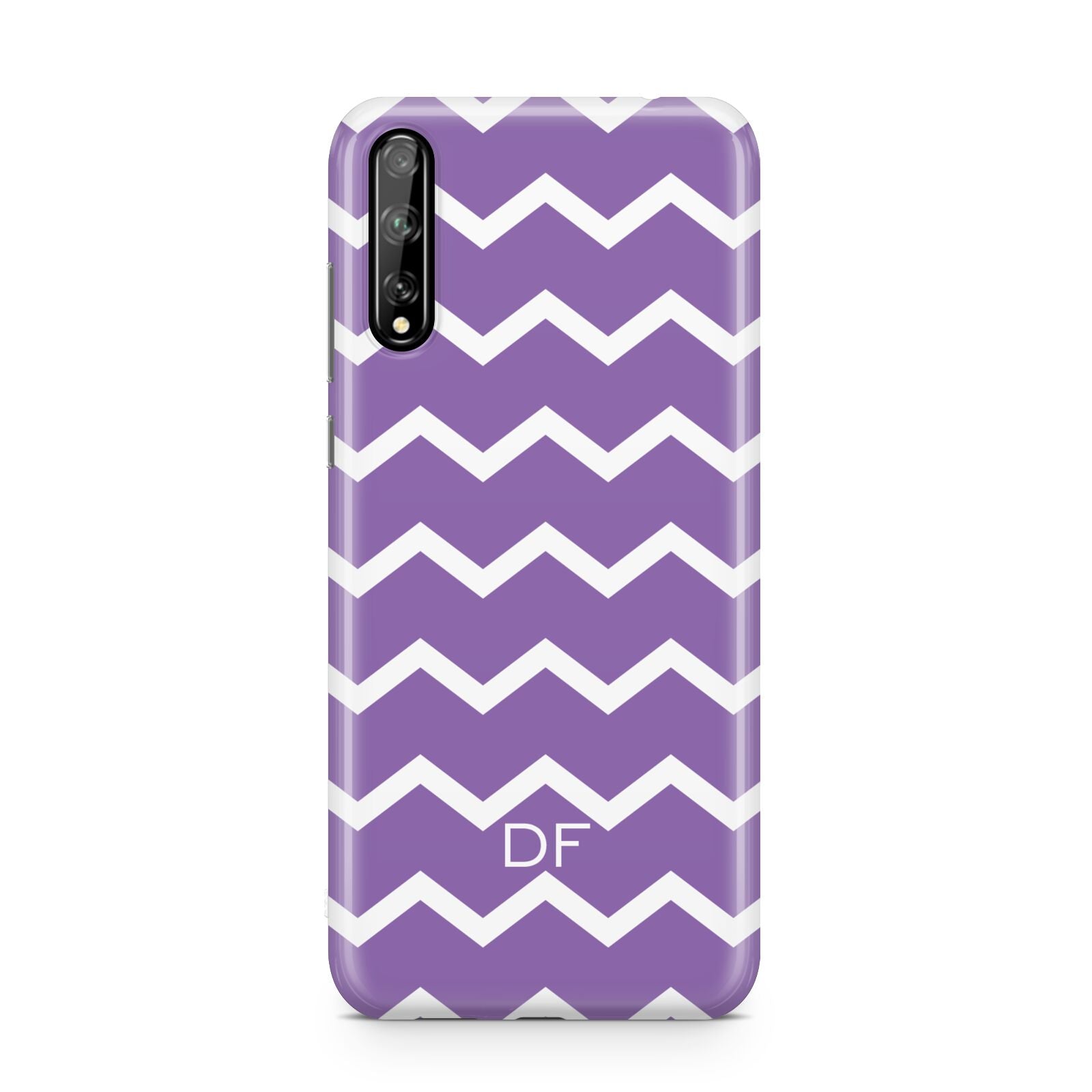 Personalised Chevron Purple Huawei Enjoy 10s Phone Case