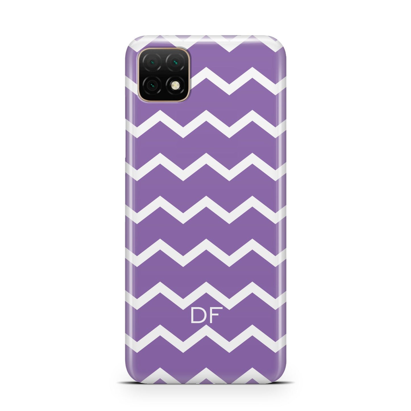 Personalised Chevron Purple Huawei Enjoy 20 Phone Case