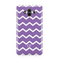 Personalised Chevron Purple Huawei Mate 10 Protective Phone Case