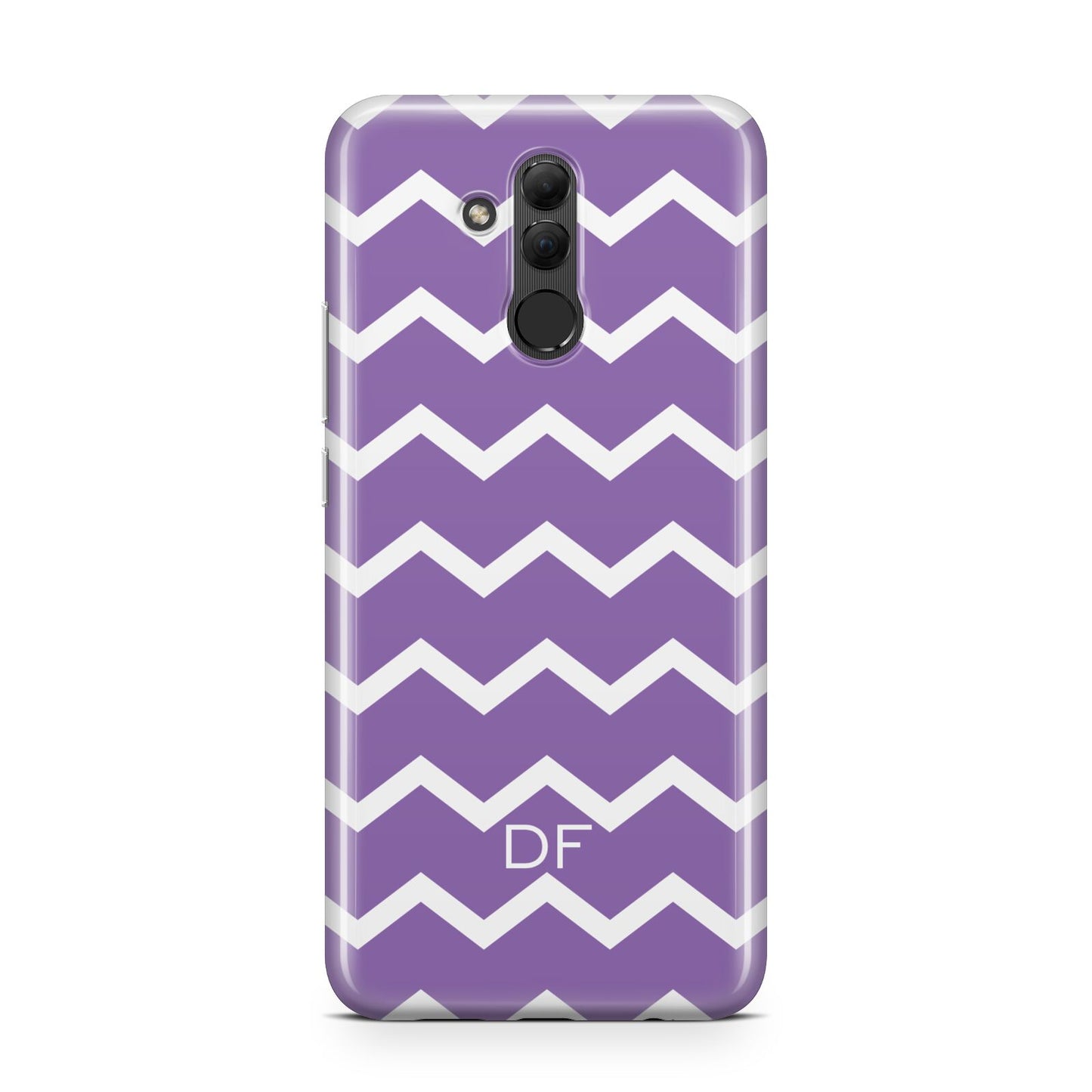 Personalised Chevron Purple Huawei Mate 20 Lite