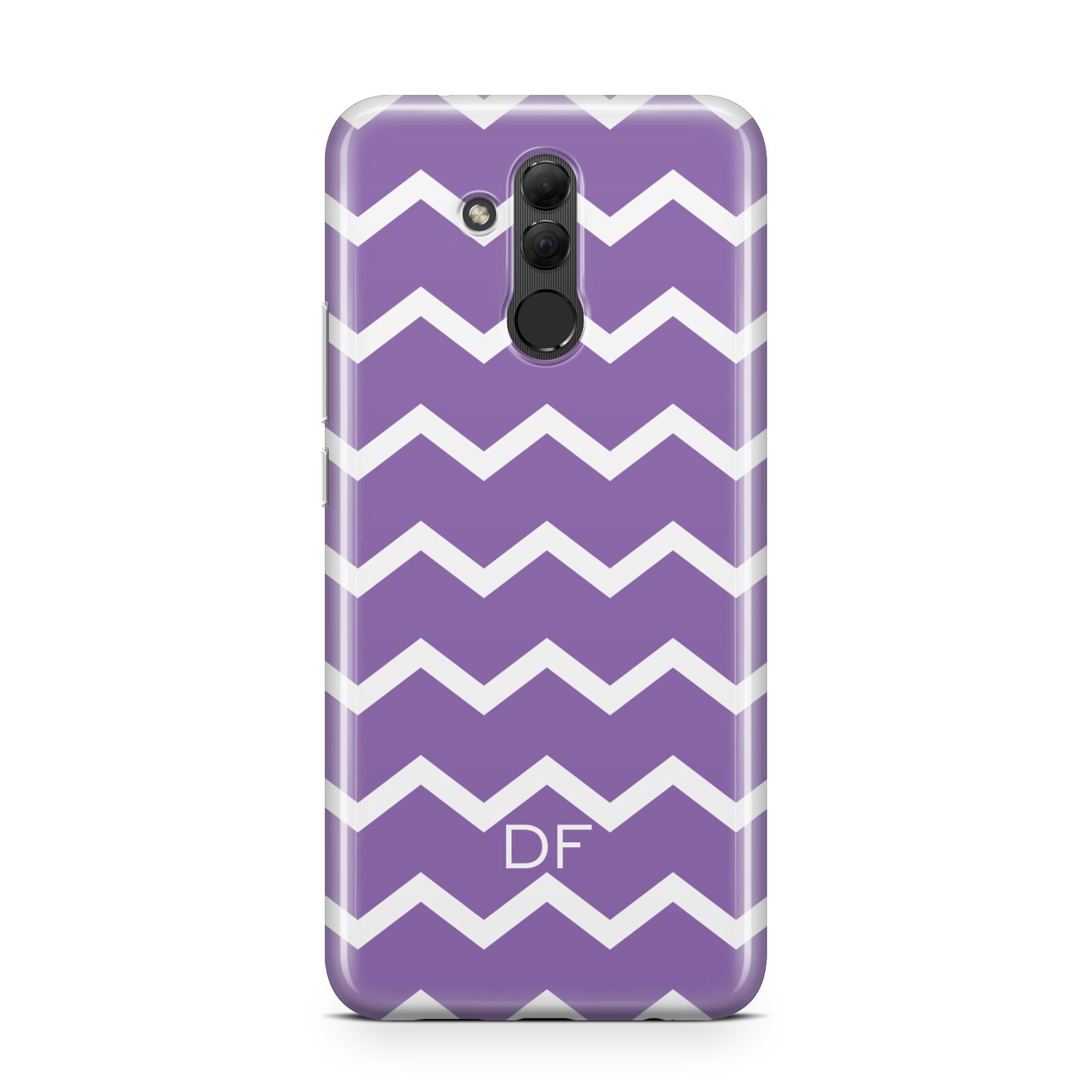 Personalised Chevron Purple Huawei Mate 20 Lite
