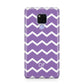 Personalised Chevron Purple Huawei Mate 20X Phone Case