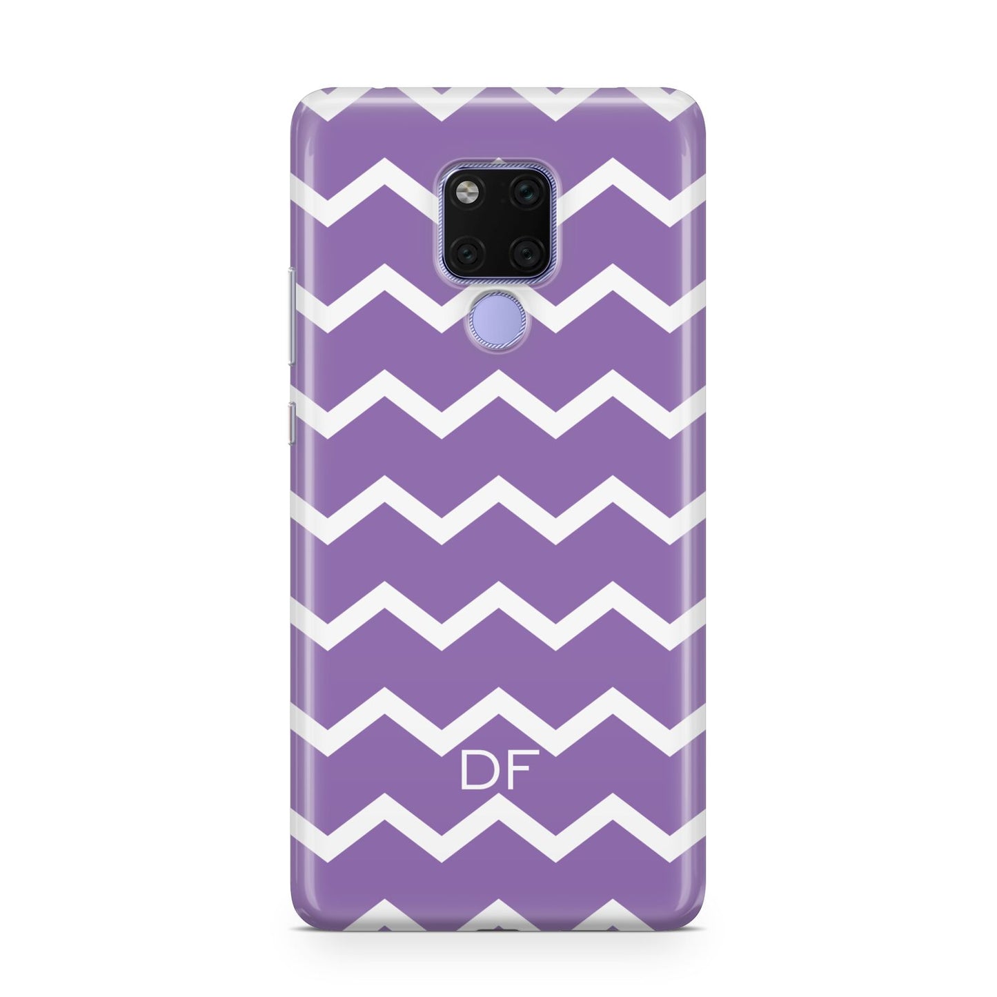Personalised Chevron Purple Huawei Mate 20X Phone Case
