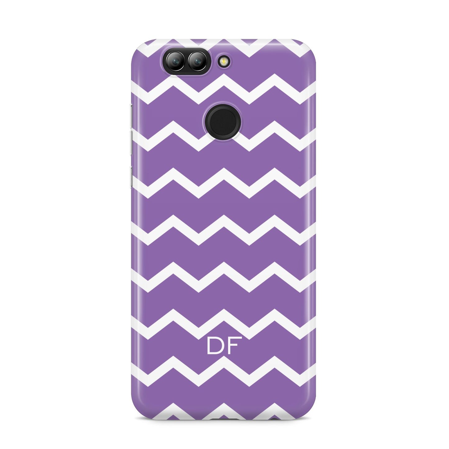 Personalised Chevron Purple Huawei Nova 2s Phone Case