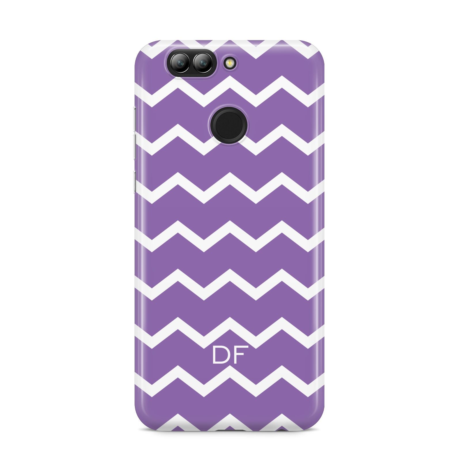 Personalised Chevron Purple Huawei Nova 2s Phone Case