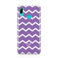 Personalised Chevron Purple Huawei P Smart 2019 Case