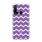 Personalised Chevron Purple Huawei P20 Lite 5G Phone Case