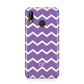 Personalised Chevron Purple Huawei P20 Lite Phone Case