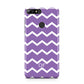 Personalised Chevron Purple Huawei Y7 2018