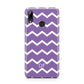 Personalised Chevron Purple Huawei Y7 2019