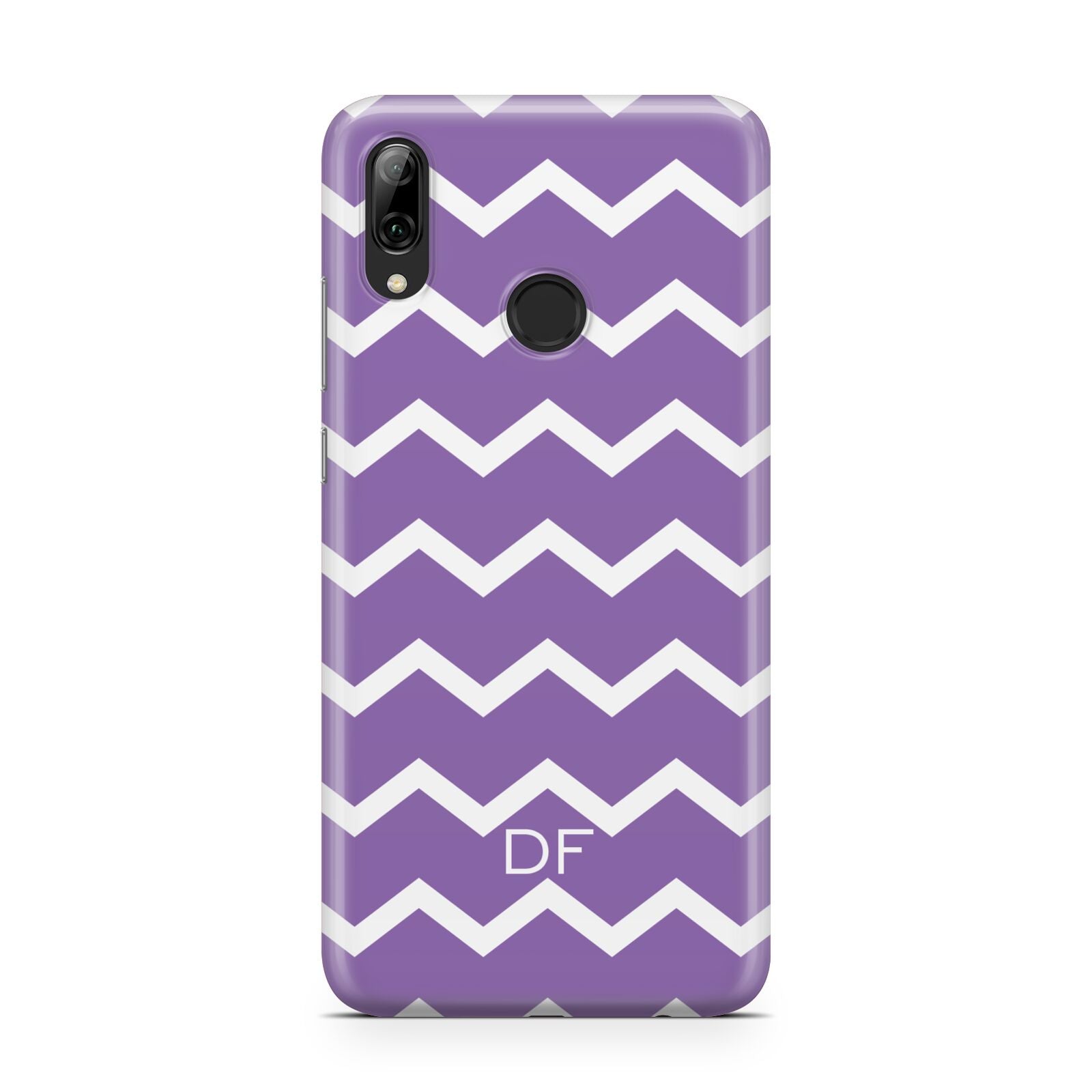 Personalised Chevron Purple Huawei Y7 2019
