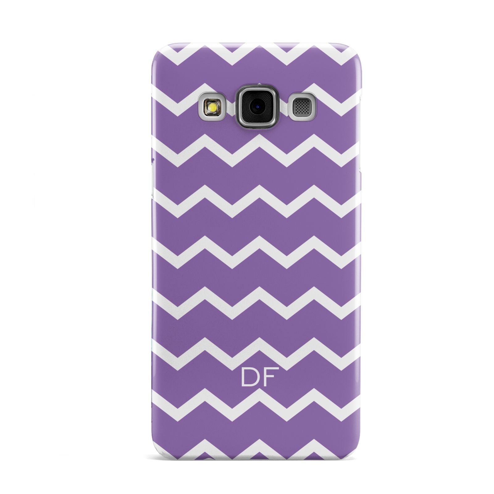 Personalised Chevron Purple Samsung Galaxy A3 Case