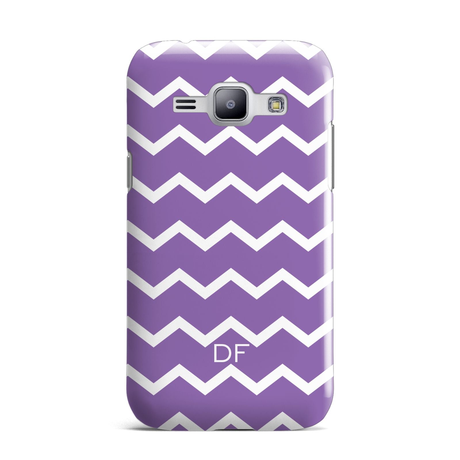 Personalised Chevron Purple Samsung Galaxy J1 2015 Case
