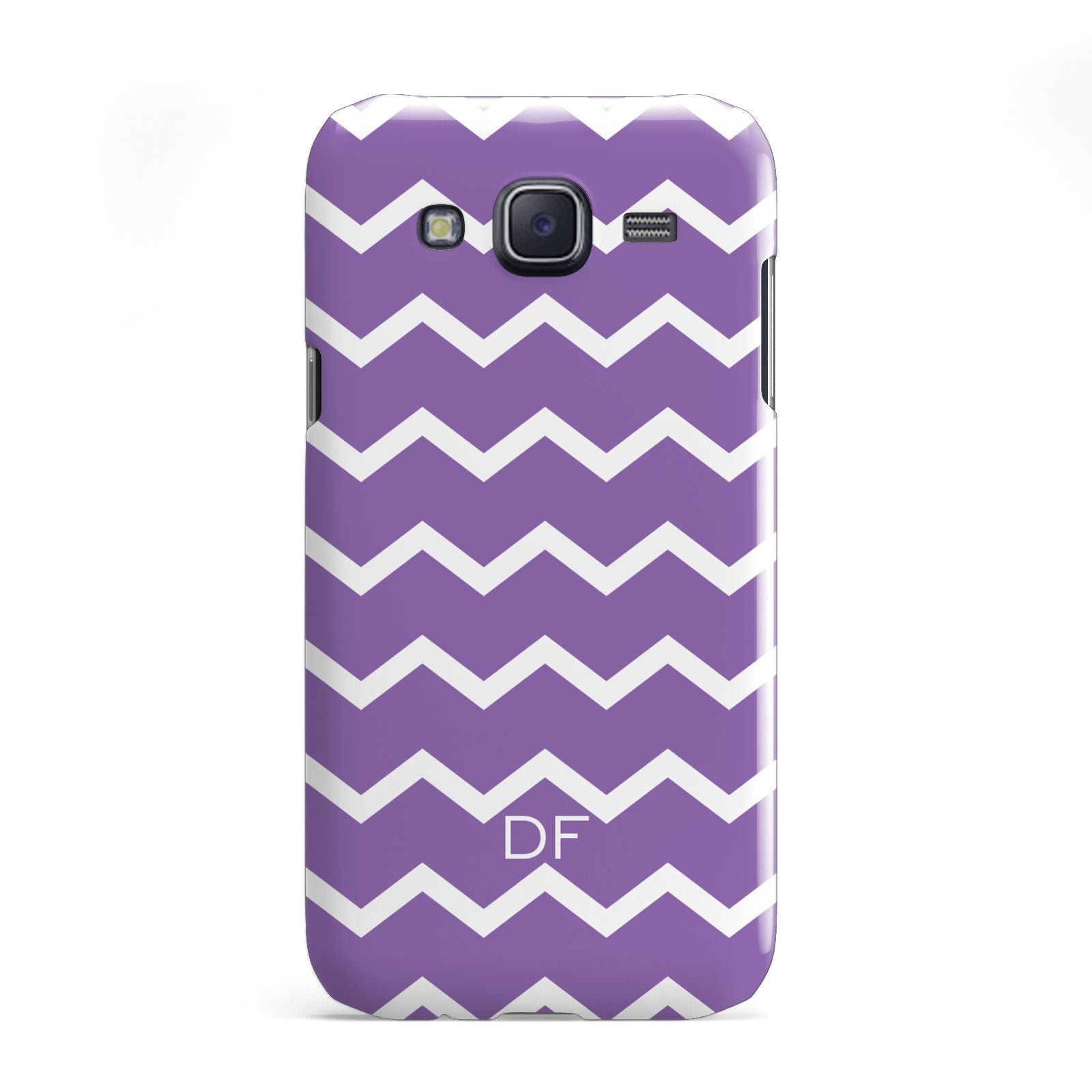 Personalised Chevron Purple Samsung Galaxy J5 Case