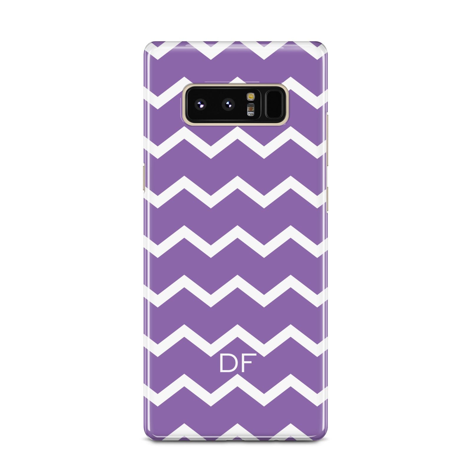 Personalised Chevron Purple Samsung Galaxy Note 8 Case