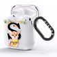 Personalised Chihuahua Dog AirPods Clear Case Side Image
