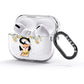 Personalised Chihuahua Dog AirPods Glitter Case 3rd Gen Side Image